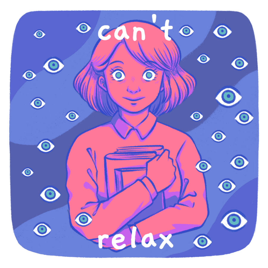 “can’t relax”